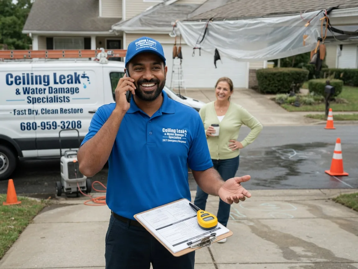 Ceiling Leak Cleanup Kenmore, WA FAQs
